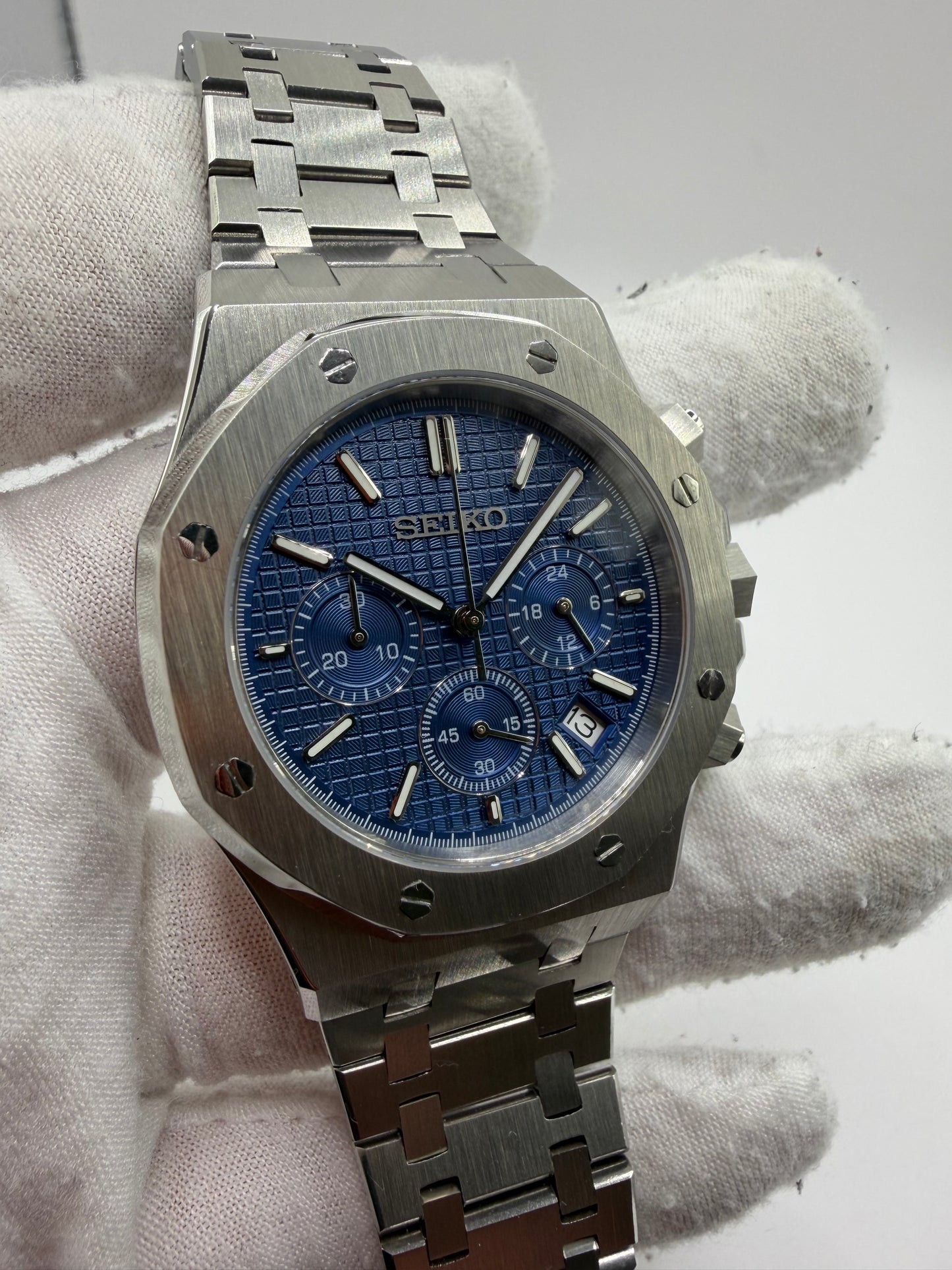 MOD Royal Oak Chrono Blue