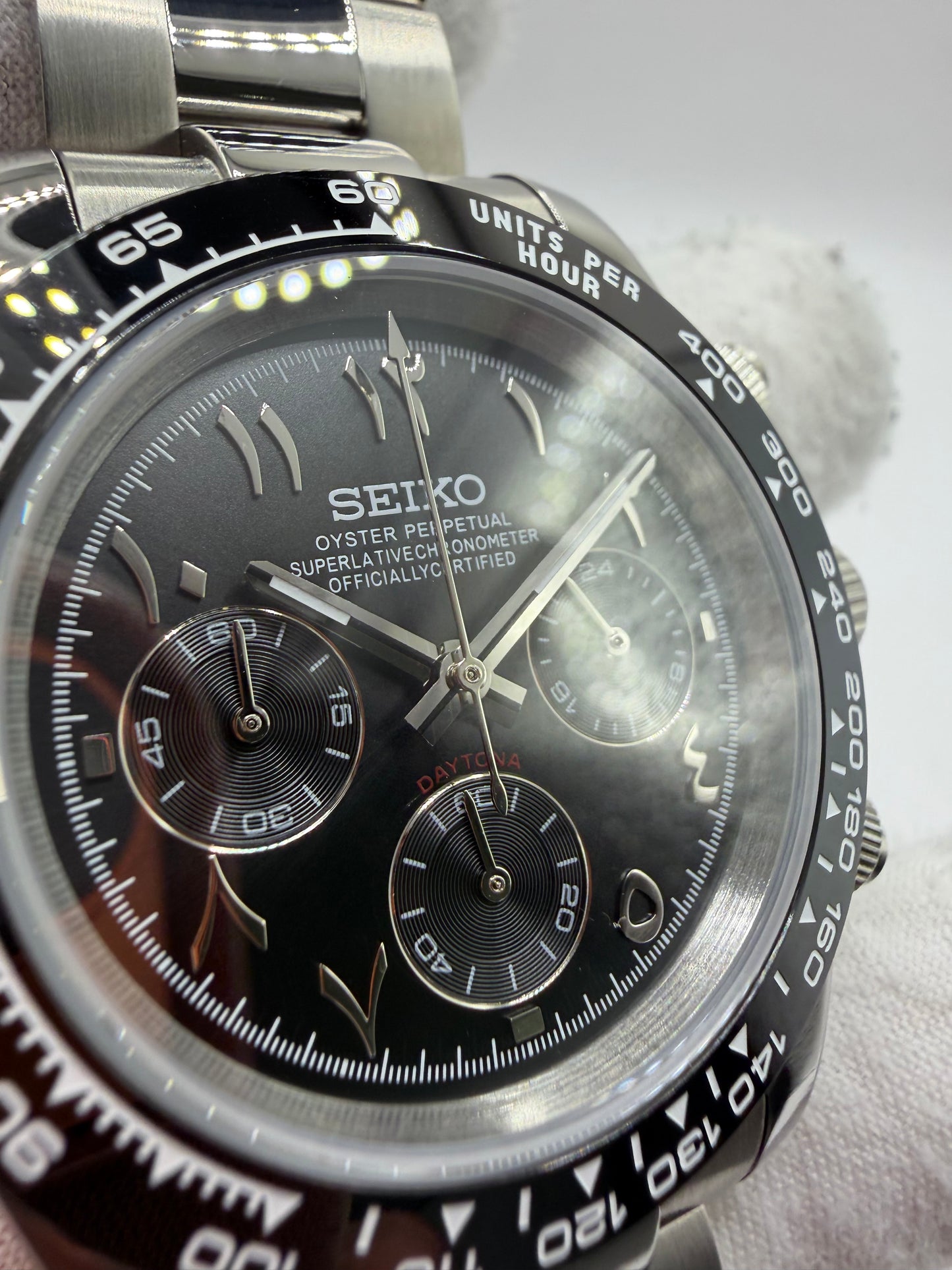 MOD Daytona Arabic Dial Black