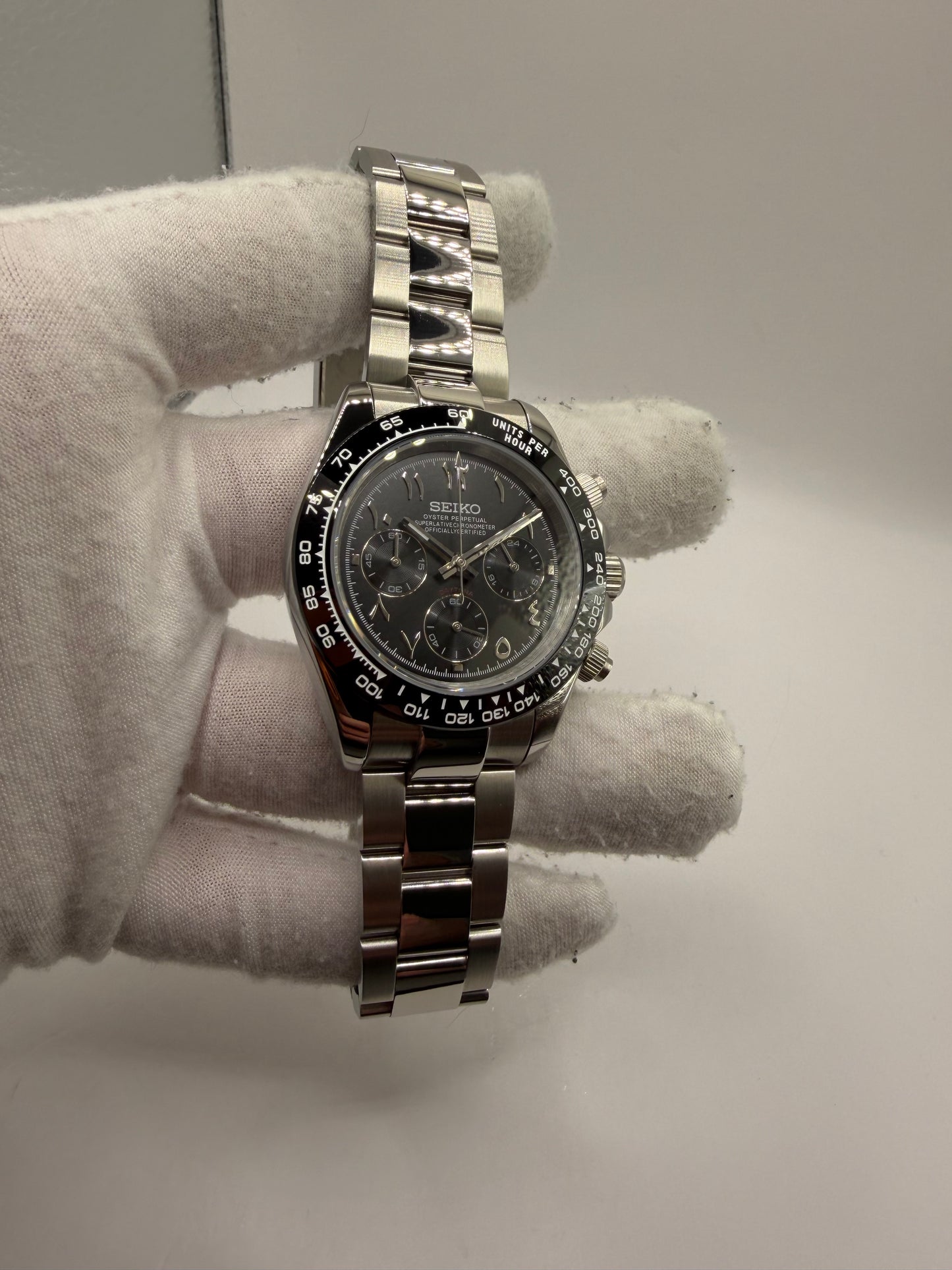 MOD Daytona Arabic Dial Black