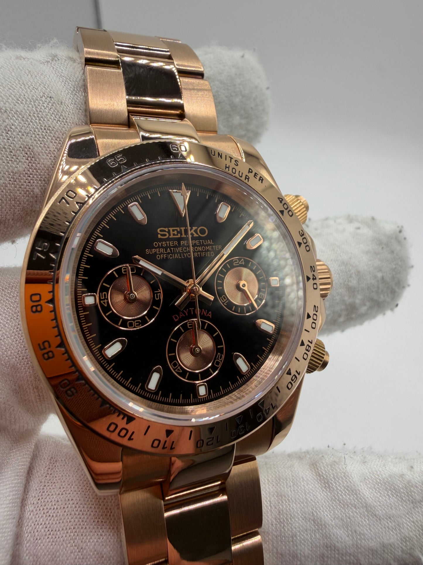 MOD Daytona Black Rose Gold