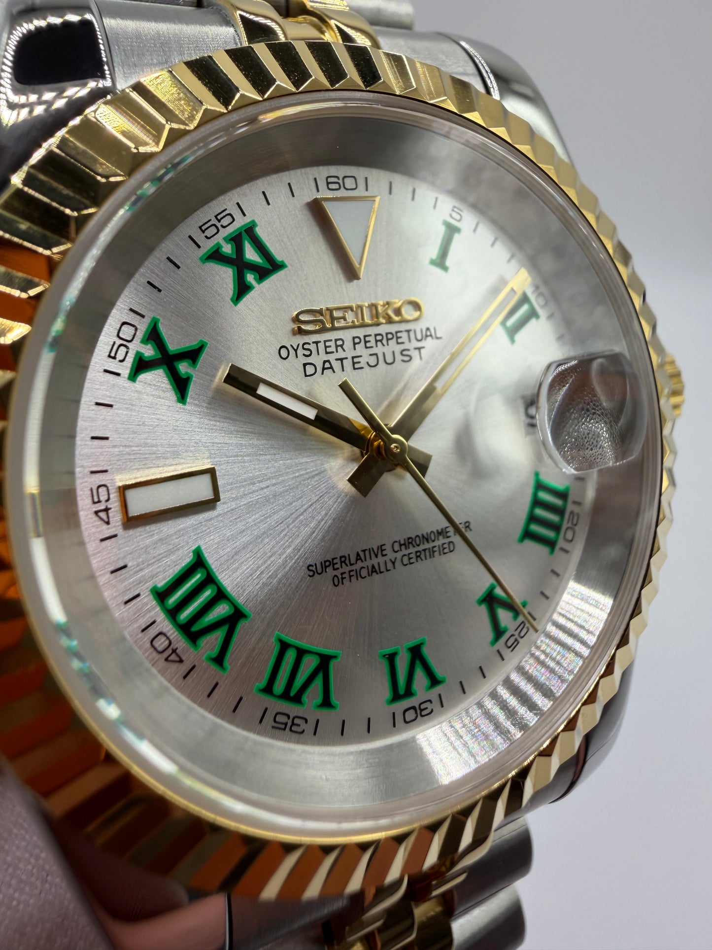 MOD Datejust Wimbledon Bi-ton