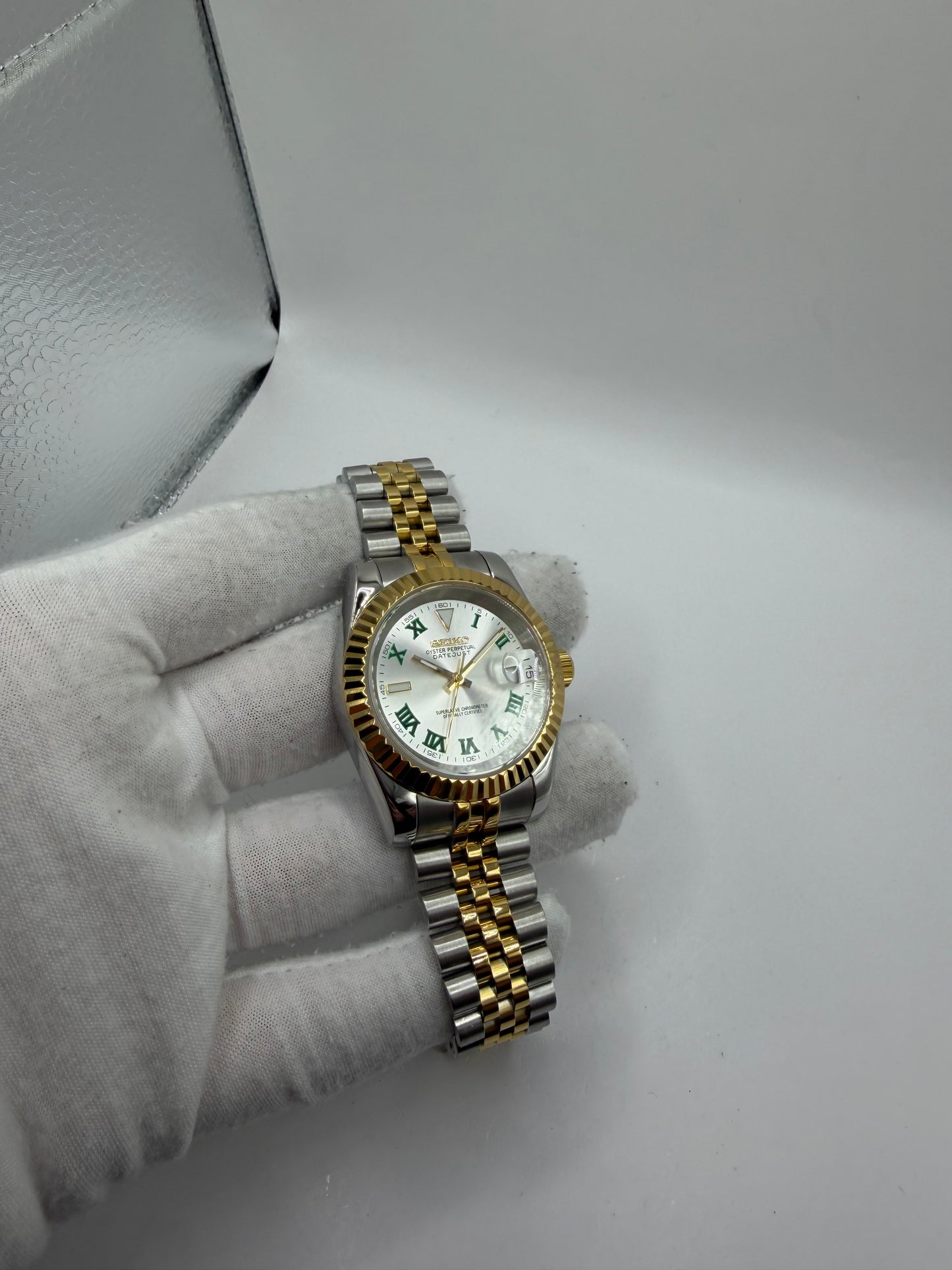 MOD Datejust Wimbledon Bi-ton