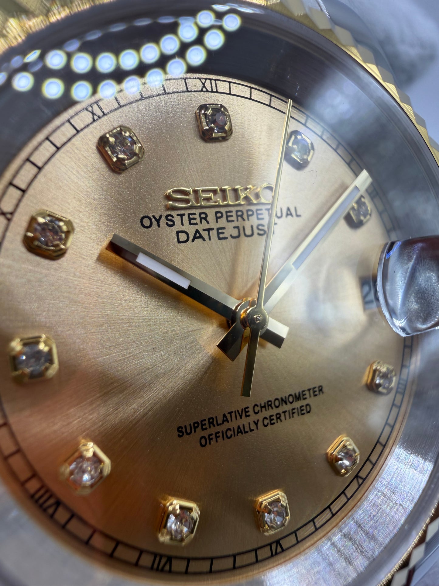 MOD Datejust Diamond Bi-ton