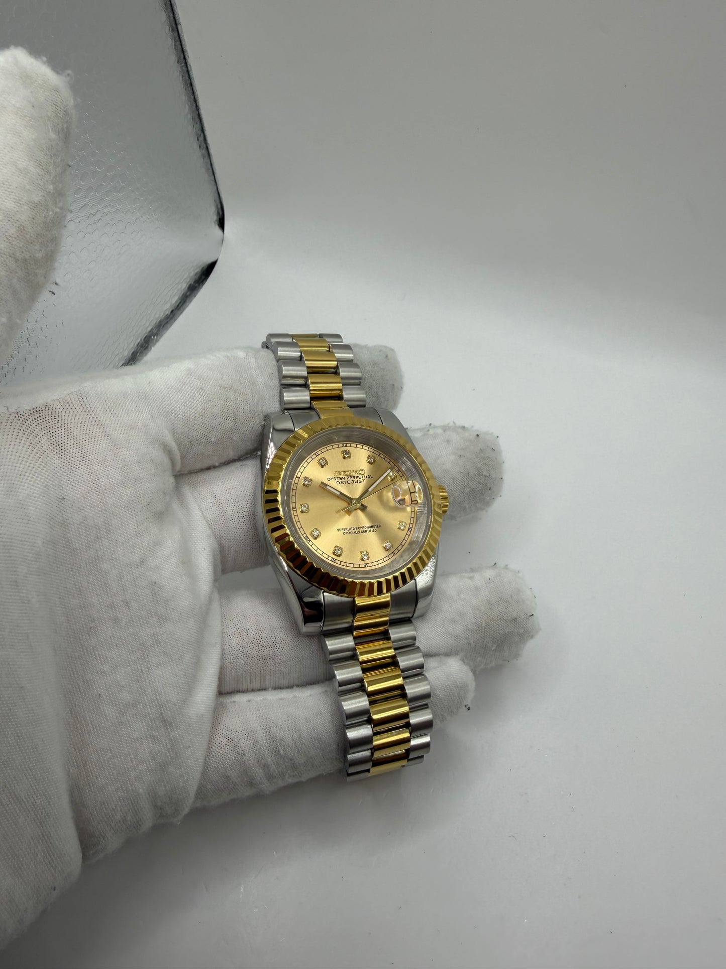 MOD Datejust Diamond Bi-ton