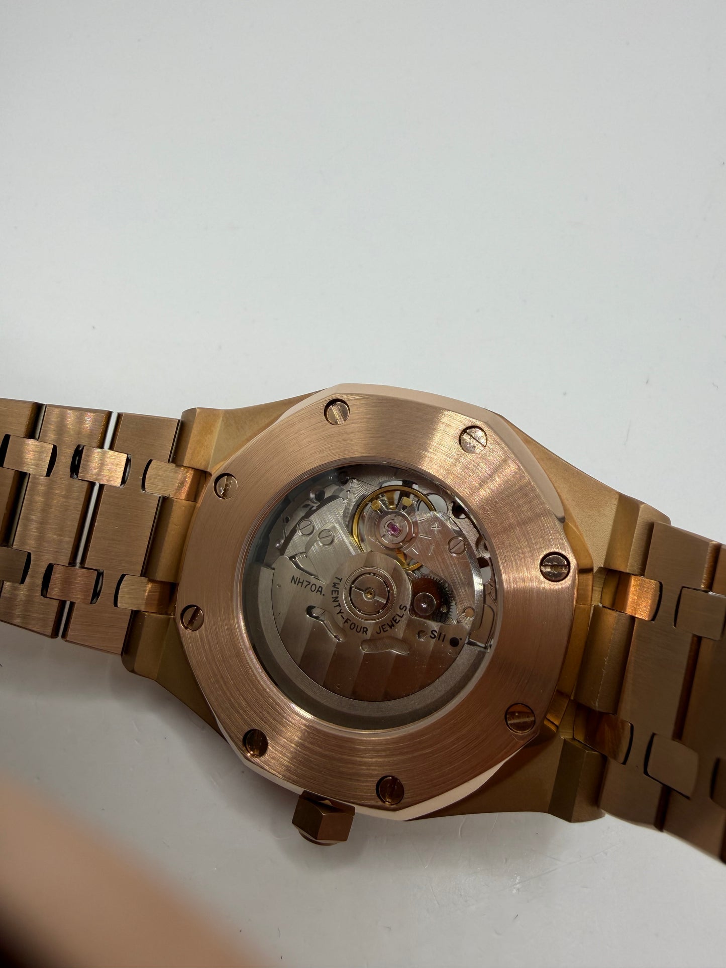MOD Royal Oak Skeleton Rose gold
