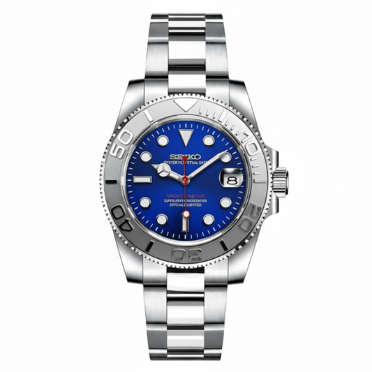 MOD Yacht-Master Blue Platinium